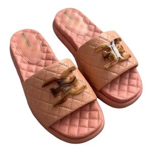 Karinda Leather Slide Sandal